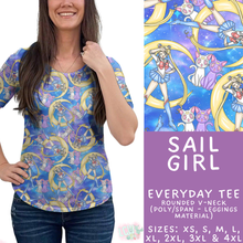 Load image into Gallery viewer, Batch #544 - Cool Characters 16 - Closes 6/17 - ETA mid August - Sail Girl Everyday Tee
