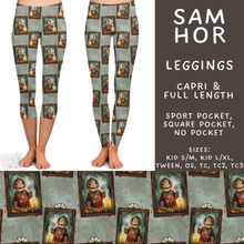 Load image into Gallery viewer, Batch #571 - Horror Windows - Closes 8/17 - ETA mid Oct - Sam Hor Full and Capri Length Leggings
