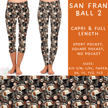 Load image into Gallery viewer, Ready To Ship - San Fran Ball 2 Leggings - Square TC2
