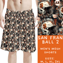 Load image into Gallery viewer, Batch #310 - Men&#39;s Baseball Shorts - Closes 3/26 - ETA mid/late May - San Fran Ball 2 Men&#39;s Shorts
