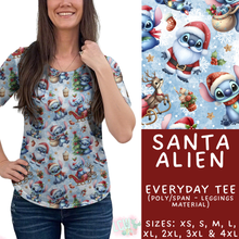 Load image into Gallery viewer, Batch #434 - Magical Christmas - Closes 10/22 - ETA early Dec - Santa Alien Everyday Tee
