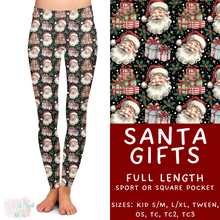 Load image into Gallery viewer, Ready to Ship - Santa Gifts Full Length Leggings - Sport Pocket TC2
