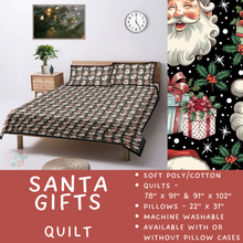 Load image into Gallery viewer, Batch  #410 - Cozy Quilts - Closes 9/10 - ETA late October - Santa Gifts Quilt
