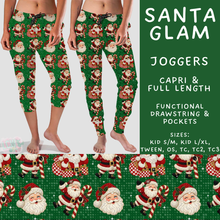 Load image into Gallery viewer, Batch #600 - Jingle all the Way 2 - Closes 10/19 - ETA early/mid Dec - Santa Glam Full and Capri Length Joggers
