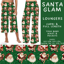 Load image into Gallery viewer, Batch #600 - Jingle all the Way 2 - Closes 10/19 - ETA early/mid Dec - Santa Glam Capri and Full Length Loungers
