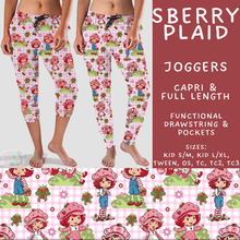 Load image into Gallery viewer, Batch #544 - Cool Characters 16 - Closes 6/17 - ETA mid August - SBerry Plaid Full and Capri Length Joggers
