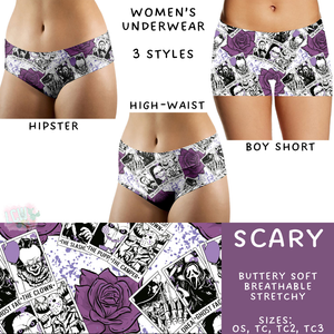 Ready to Ship - Scary Women's Underwear - High Waist