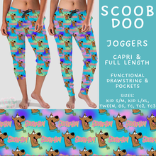 Load image into Gallery viewer, Batch #601 - Cool Characters 19 - Closes 10/21 - ETA mid Dec - Scoob Doo Full and Capri Length Joggers
