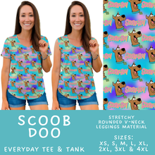 Load image into Gallery viewer, Batch #601 - Cool Characters 19 - Closes 10/21 - ETA mid Dec - Scoob Doo Everyday Tank &amp; Tee
