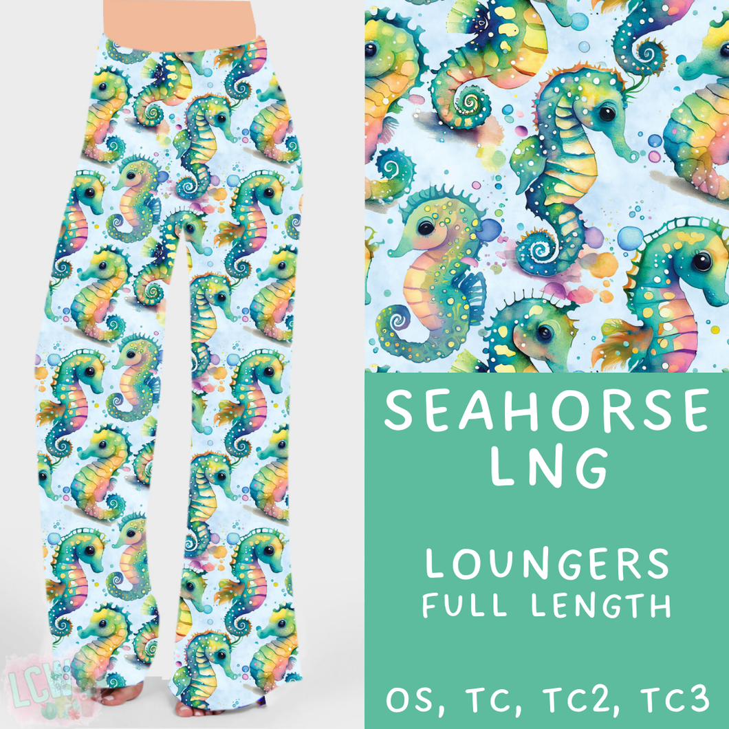 Batch #307 - Sea Life - Closes 3/20 - ETA mid May - Seahorse Loungers