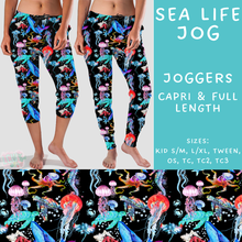 Load image into Gallery viewer, Batch #307 - Sea Life - Closes 3/20 - ETA mid May - Sea Life Full and Capri Length Joggers
