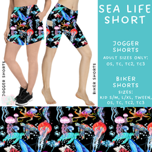 Load image into Gallery viewer, Batch #307 - Sea Life - Closes 3/20 - ETA mid May - Sea Life Biker &amp; Jogger Shorts
