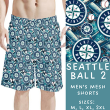 Load image into Gallery viewer, Batch #310 - Men&#39;s Baseball Shorts - Closes 3/26 - ETA mid/late May - Seattle Ball 2 Men&#39;s Shorts
