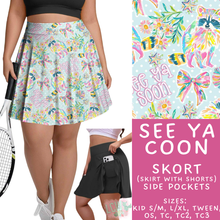 Load image into Gallery viewer, Batch #538 - Fun Run 23 - Closes 6/3 - ETA early August - See You Coon Skort

