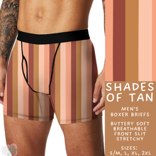 Load image into Gallery viewer, Batch #340 - Comfortable Underwear 4 - Closes 5/16 - ETA early July - Shades of Tan Men&#39;s Boxer Briefs
