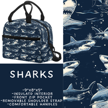 Load image into Gallery viewer, Batch #545 - Back to School 3 - Closes 6/19 - ETA early/mid August - Sharks Lunch Box
