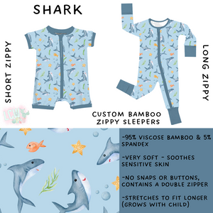 In Production - Batch #366 - Shark Long Zippy Sleeper - 3T & 4T