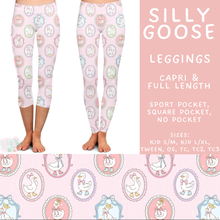 Load image into Gallery viewer, Batch #562 - Fun Run 25 - Closes 7/29 - ETA late Sept - Silly Goose Full and Capri Length Leggings
