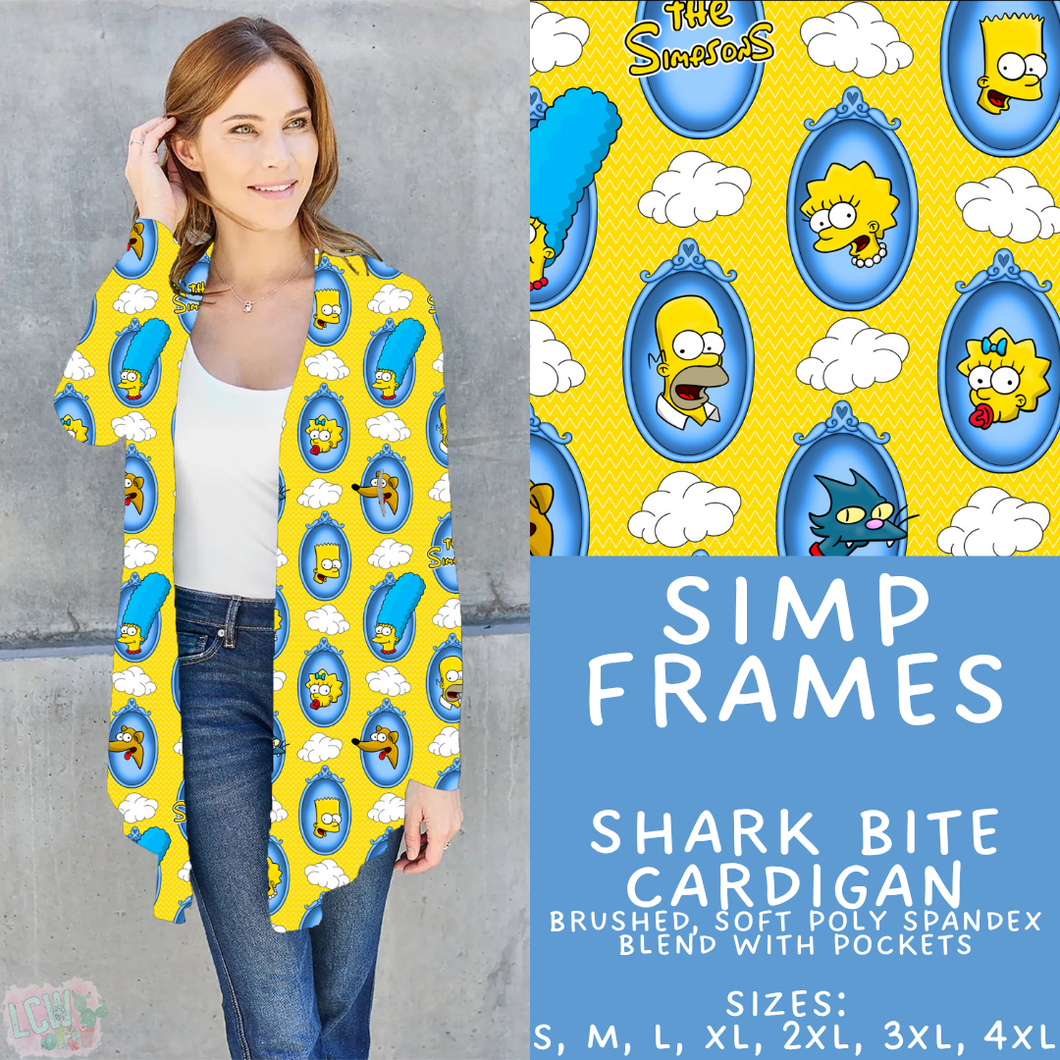 Batch #454 - Cool Characters 10 - Closes 11/26 - ETA mid Jan - Simp Frames Cardigan