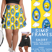 Load image into Gallery viewer, Batch #454 - Cool Characters 10 - Closes 11/26 - ETA mid Jan - Simp Frames Skort

