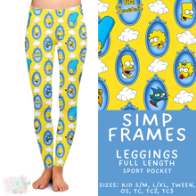 Load image into Gallery viewer, Batch #454 - Cool Characters 10 - Closes 11/26 - ETA mid Jan - Simp Frames Full Length Leggings
