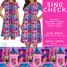 Load image into Gallery viewer, Batch #550 - Fun Run 24 - Closes 7/1 - ETA early Sept - Sing Check Adult &amp; Kids Dresses
