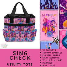 Load image into Gallery viewer, Batch #549 - Utility Tote 2 - Closes 6/29 - ETA late August - Sing Check Utility Tote
