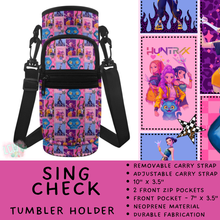 Load image into Gallery viewer, Batch #551 - Tumbler Holder 2 - Closes 7/3 - ETA early Sept - Sing Check Tumbler Holder
