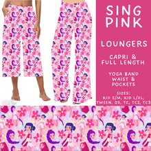 Load image into Gallery viewer, Batch #601 - Cool Characters 19 - Closes 10/21 - ETA mid Dec - Sing Pink Capri and Full Length Loungers
