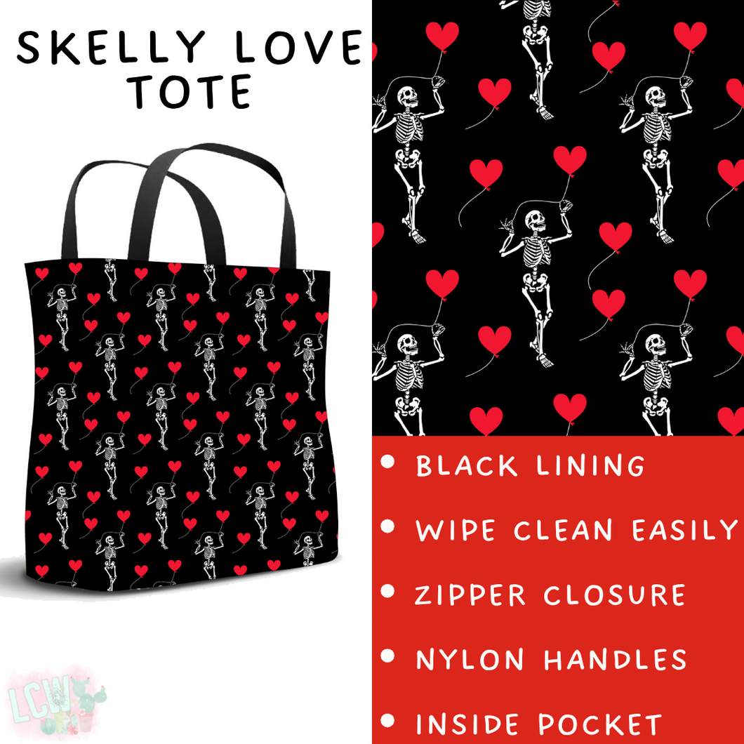 Batch #453 - Love Day 2 - Closes 11/24 - ETA mid Jan - Skelly Love Tote