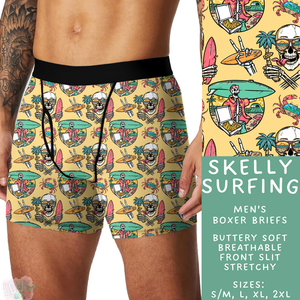 Batch #340 - Comfortable Underwear 4 - Closes 5/16 - ETA early July - Skelly Surfing Men's Boxer Briefs