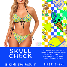 Load image into Gallery viewer, Batch #543 - Pool Party 2 - Closes 6/15 - ETA early/mid August - Skull Check Women's 2 Piece Bikini

