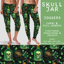 Load image into Gallery viewer, Batch #556 - Halloween 3 - Closes 7/15 - ETA mid Sept - Skull Jar Full and Capri Length Joggers
