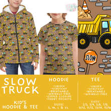 Load image into Gallery viewer, Batch #563 - Made for Play Collection - Closes 7/31 - ETA late Sept - Slow Truck Kid's Unisex Hoodie &amp; Tee
