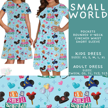 Load image into Gallery viewer, Batch #548 - May Request Run - Closes 6/26 - ETA late August - Small World Adult &amp; Kids Dresses

