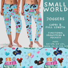 Load image into Gallery viewer, Batch #548 - May Request Run - Closes 6/26 - ETA late August - Small World Full and Capri Length Joggers
