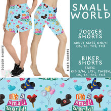 Load image into Gallery viewer, Batch #548 - May Request Run - Closes 6/26 - ETA late August - Small World Biker &amp; Jogger Shorts
