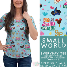 Load image into Gallery viewer, Batch #548 - May Request Run - Closes 6/26 - ETA late August - Small World Everyday Tee
