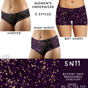 Ready to Ship - SN11 Women's Underwear - Hipster & High Waist