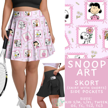 Load image into Gallery viewer, Batch #544 - Cool Characters 16 - Closes 6/17 - ETA mid August - Snoop Art Skort
