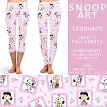 Load image into Gallery viewer, Batch #544 - Cool Characters 16 - Closes 6/17 - ETA mid August - Snoop Art Full and Capri Length Leggings
