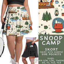 Load image into Gallery viewer, Batch #548 - May Request Run - Closes 6/26 - ETA late August - Snoop Camp Skort
