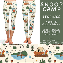Load image into Gallery viewer, Batch #548 - May Request Run - Closes 6/26 - ETA late August - Snoop Camp Full and Capri Length Leggings
