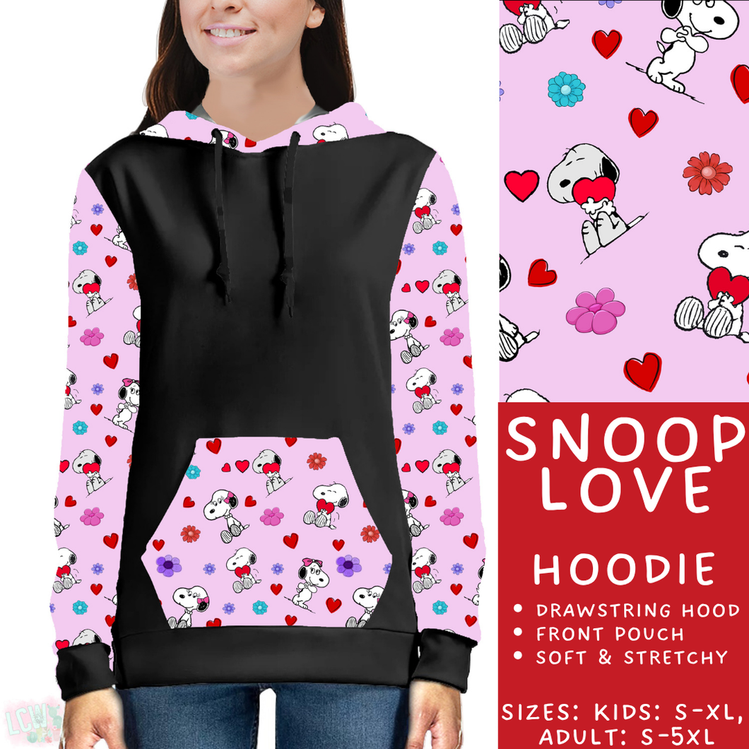 Batch #457 - Magical Character Love Collection - Closes 12/1 - ETA mid Jan - Snoop Love Hoodie