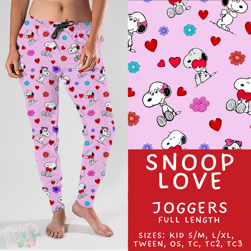 Batch #457 - Magical Character Love Collection - Closes 12/1 - ETA mid Jan - Snoop Love Joggers