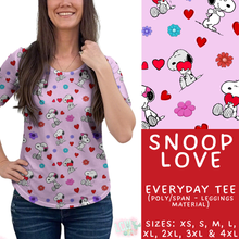 Load image into Gallery viewer, Batch #457 - Magical Character Love Collection - Closes 12/1 - ETA mid Jan - Snoop Love Everyday Tee
