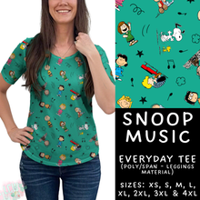 Load image into Gallery viewer, Batch #370 - Fun Run 12 - Closes 7/8 - ETA early Sept - Snoop Music Everyday Tee

