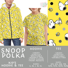 Load image into Gallery viewer, Batch #563 - Made for Play Collection - Closes 7/31 - ETA late Sept - Snoop Polka Kid's Unisex Hoodie &amp; Tee

