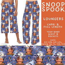 Load image into Gallery viewer, Batch #567 - Magical Character Halloween - Closes 8/10 - ETA early Oct - Snoop Spook Capri and Full Length Loungers

