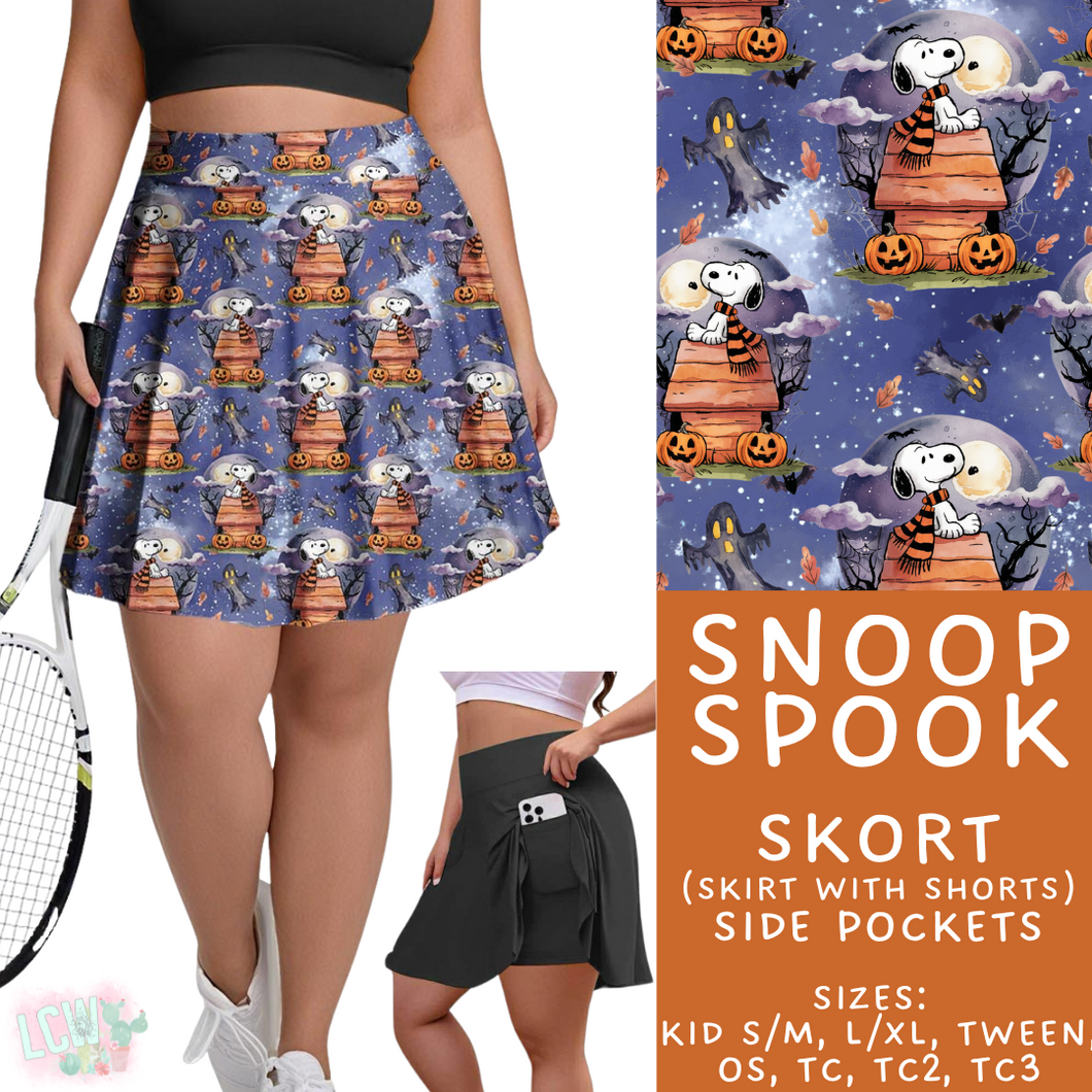 Batch #411 - July Request Run - Closes 9/11 - ETA late October - Snoop Spook Skort